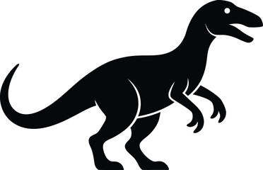 Dinosaur black silhouette, Dinosaur silhouette, Dinosaur silhouette icon silhouette vector illustration