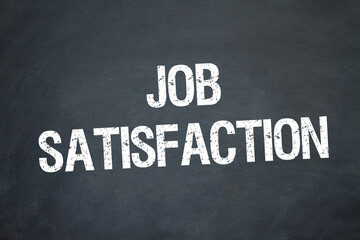 Obraz premium Job satisfaction 