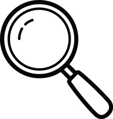 vector magnifying glass icon