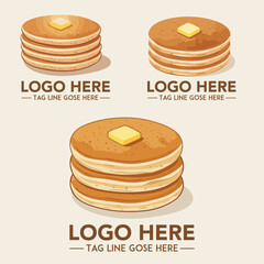 tack of Pancakes Logo set