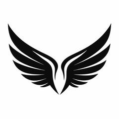 eagle with wings vector illustration