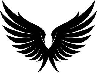 Fototapeta premium eagle with wings