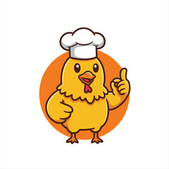 Chicken Mascot Logo, perfect for a restaurant business logo