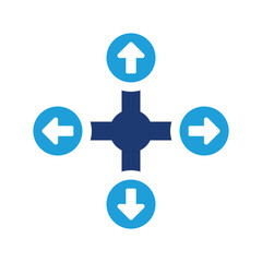 Obraz premium Move icon