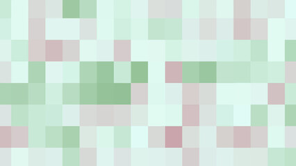Abstract Pixelated Background with Soft Green and Pink Tones for Modern Design Projects
