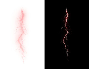 Electric, red, lightning, charge, effect &ndash; ideal PNG for dynamic scenes. This PNG Overlay adds energy, light, and power with a transparent background for futuristic, magic, or storm visuals.