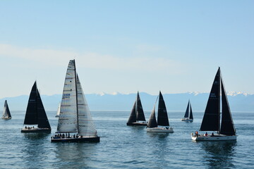 Swiftsure Yacht race, Victoria BC, Canada 2025.