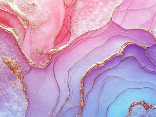 Abstract liquid glass background in Scandinavian tones