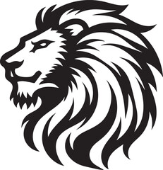 lion head vector