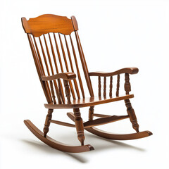 wooden rocking chair