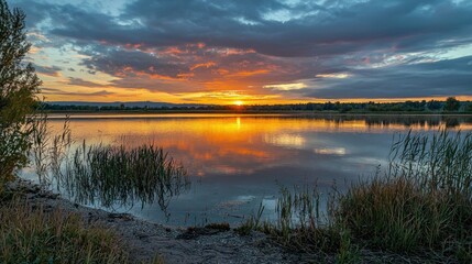 A sunset fading into twilight, showcasing the impermanence of each dayâ€™s moments