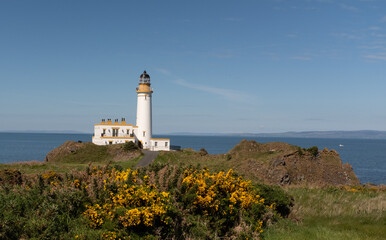Lighthouse at Turnberry, Scotland