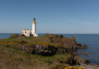 Lighthouse at Turnberry, Scotland