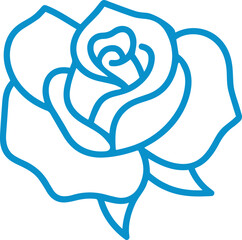 rose vector outline transparent pattern 