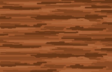 Pixel art wood texture in warm brown tones. Perfect for game backgrounds, digital design, floors, wallpaper, background and retro-style projects. Repeating tile ideal for 2D environments and textures.
