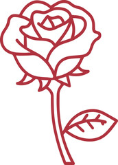 beautiful rose flower pattern transparent 