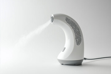 handheld steamer isolated on white background