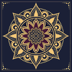 Naklejka premium abstract background with round ornament