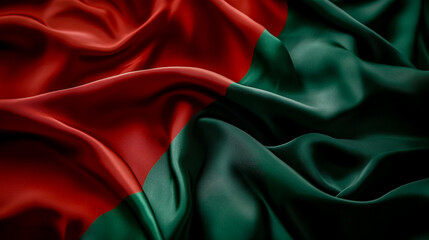 Obraz premium red satin background