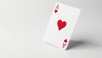 Obraz premium A single playing card, flipped, perfectly isolated on pure white background , element, jack, close up