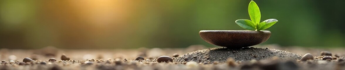 A serene image depicting scales perfectly balanced, representing equilibrium and harmony Subtle earth tones and natural textures convey a sense of peace and stability , stability, earth tones