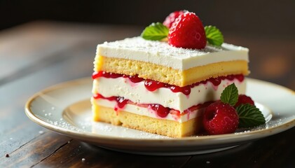 Classic Italian dessert, layered ladyfingers & creamy mascarpone , food styling, sweet tooth