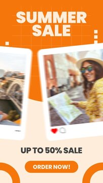 Vertical Social Story Post Promotion