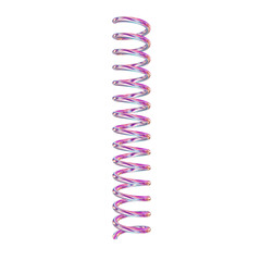 3d render of chrome shape y2k inspired spring 0002