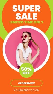 Social Media Sale Story Template