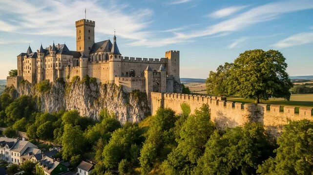 Majestic Castle of Beynac in Dordogne, France