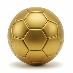 Golden Soccer Ball Championship Trophy Winning Goal Sports Victory