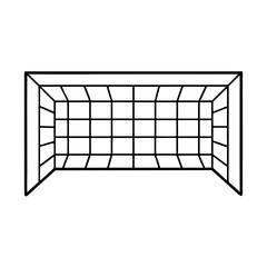 vector illustration of a wire fence