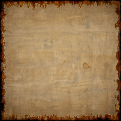 old paper texture with vignette