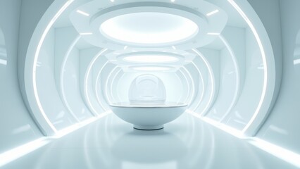 Future oriented indoor space image