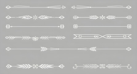 Design elements set, Page decoration set, Decorative borders, Floral ornaments, Swirl elements, Vintage flourishes, Corner decorations, Divider elements, Scrollwork vector, Frame decorations, Elegant 