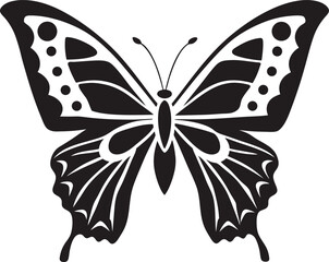 Butterfly Minimalist and Simple Silhouette Vector illustration