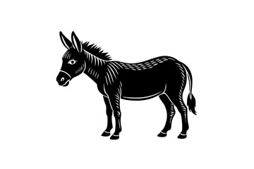 Donkey design vector