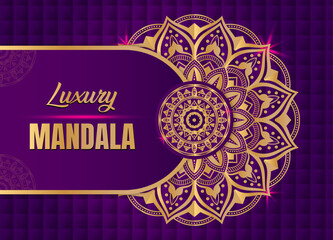 Luxury Gold Mandala Vector, Elegant Ornamental Design For Premium Branding. 