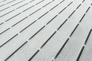 Geometric Salt Patterns and Cracks at Salinas Grandes, Argentina