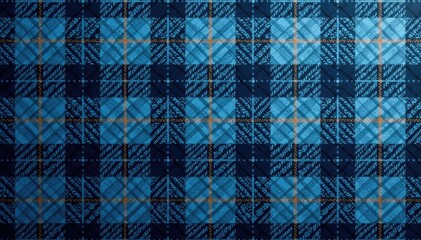 Subtle blue and grey glen plaid, continuous design, graphic, modern