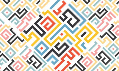 Colorful striped seamless vector patterns background. abstract seamless pattern, geometric background, simple style great for textiles, banners, wallpapers, wrapping. vector design.