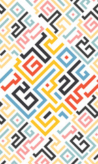 Colorful striped seamless vector patterns background. abstract seamless pattern, geometric background, simple style great for textiles, banners, wallpapers, wrapping. vector design.