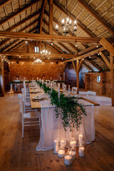 Magical barn wedding venue in Europe