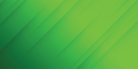 green abstract background with diagonal layered shapes and smooth gradient, Modern trendy design in Vector Illustration