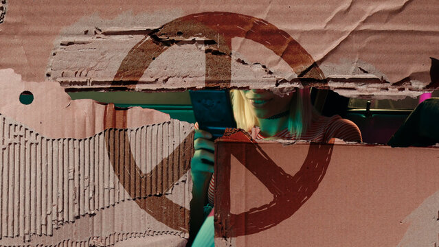 Cardboard Transition 08