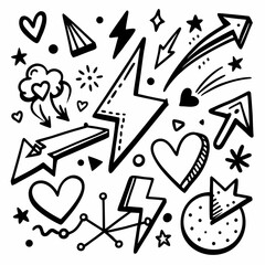 seamless pattern with arrows