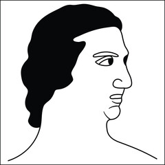 silhouette of a woman