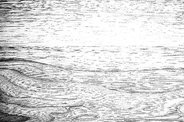 Black and white wood overlay texture on a transparent background