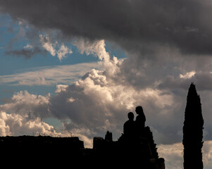 Silhouette amore Fagagna