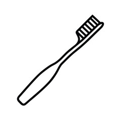 black toothbrush dental hygiene oral care tool